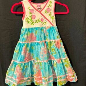 Lipstick 💄 Dress 👗 3T Diamonds and Beads Boutique w slip